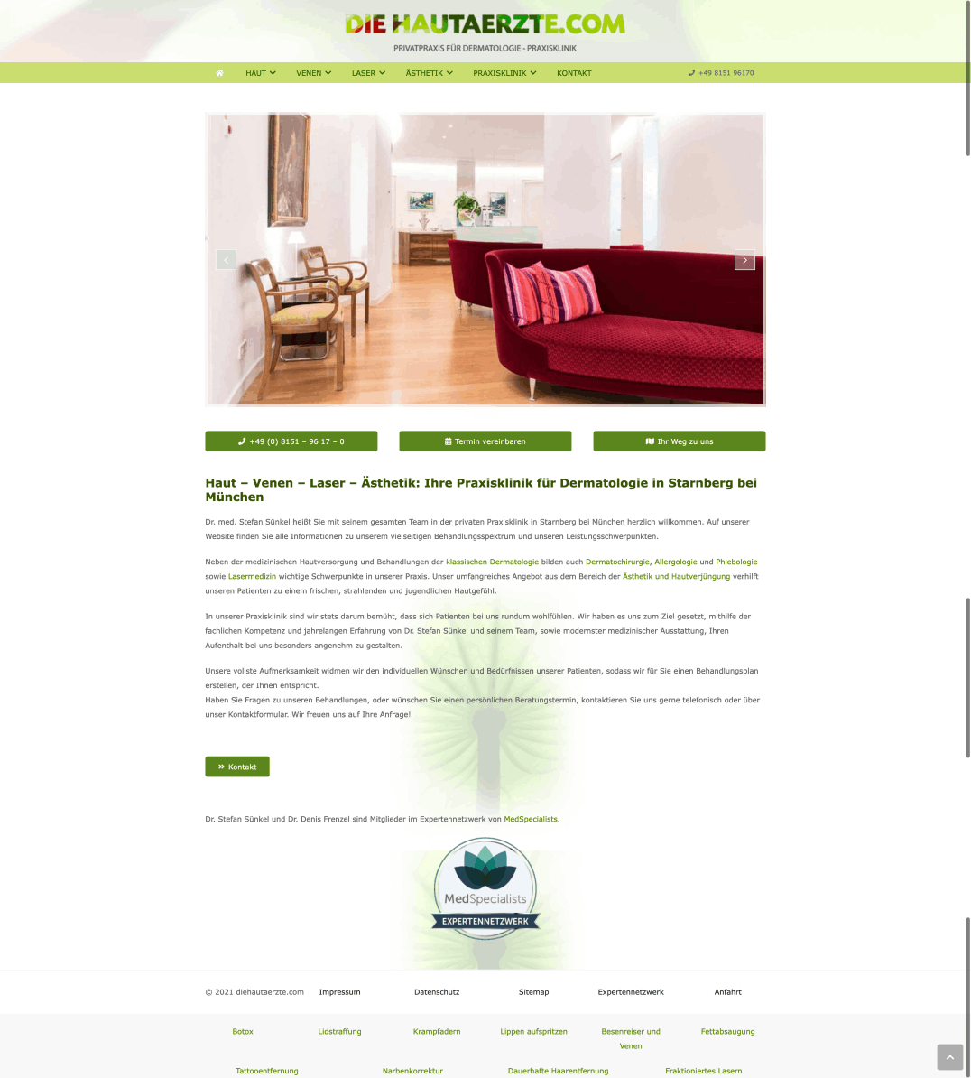 Die Hautärzte in Starnberg