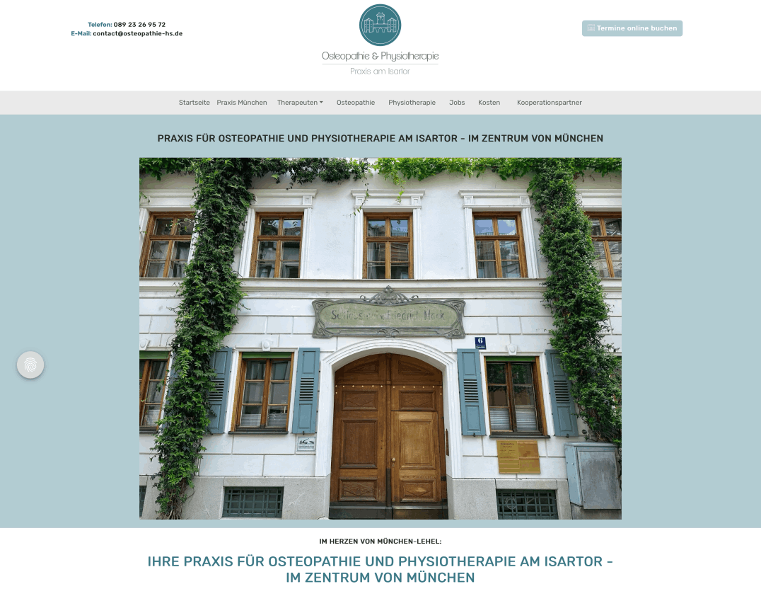 Osteopathie und Physiotherapie am Isartor