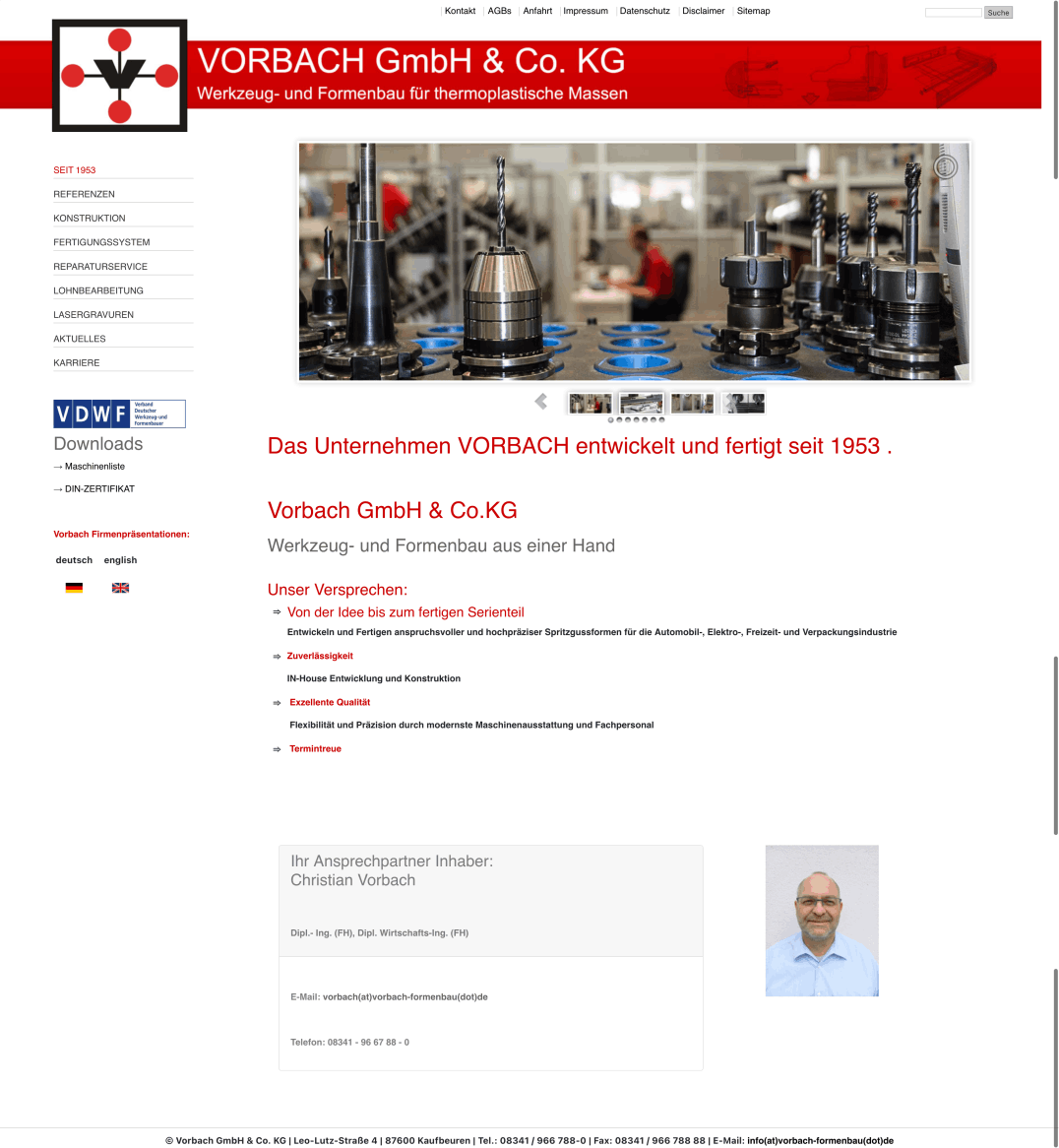 Vorbach Formenbau